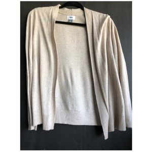 Open cardigan